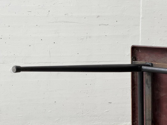 Image 1 of Table de jardin avec plateau en pagholz, Suisse, années 1970