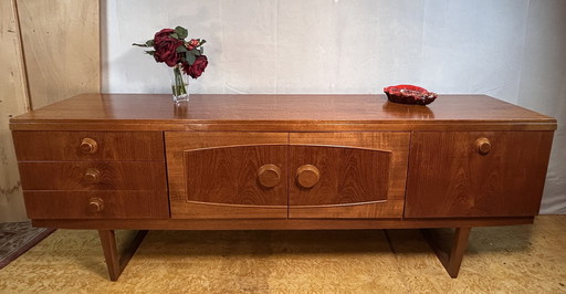 Mid-Century Retro Vintage Teak Sideboard by Beautility – 1960 Stylish & Functional | Cocktail Cabinet | British Craftsmanship
