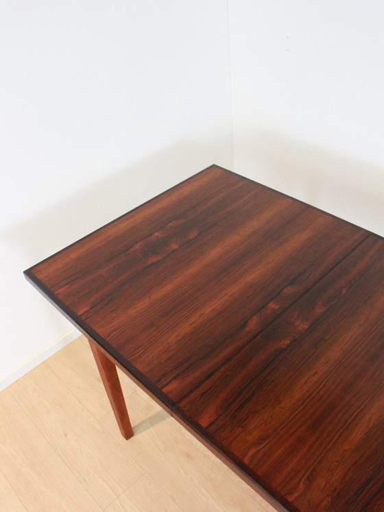 Vintage Rosewood Dining Table (Extendable) – Topform (photo 8 of 14)