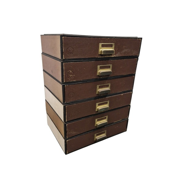 Meuble à Tiroirs de Bureau Ancien Victorien Cabinet à Papier Petite Unité – Meubles de rangement pour bureau (photo 2 of 11)