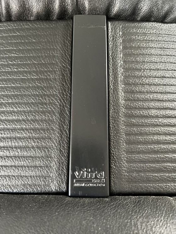 Image 1 of Sillón Mario Bellini para Vitra Figura Imago de 1986 en cuero negro