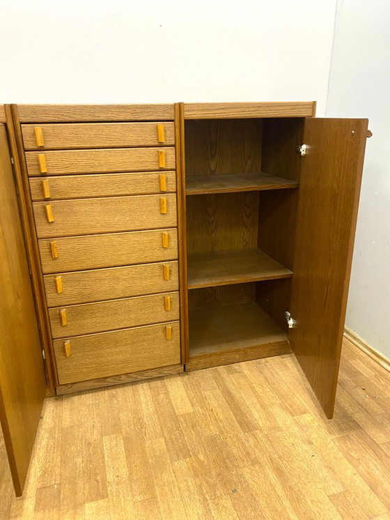 Image 1 of Vintage Cabinets with Drawers, Czech Design, 1980s