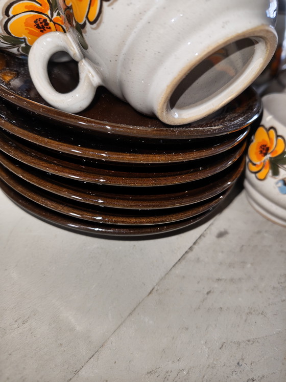 Image 1 of Service à café vintage 17 pièces Schramberg 