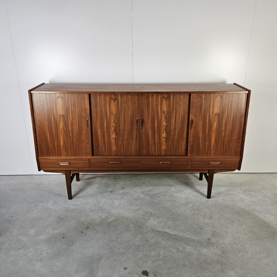 Image 1 of Vintage Danish Highboard Teak