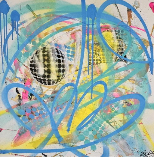 Artist canvas - Pascha MIRGAWAMEDDIN - Graf 590 XL