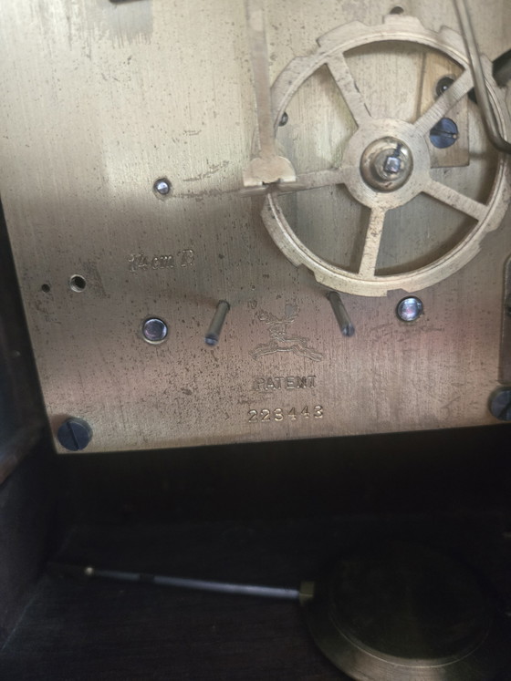 Image 1 of Roby wood table clock