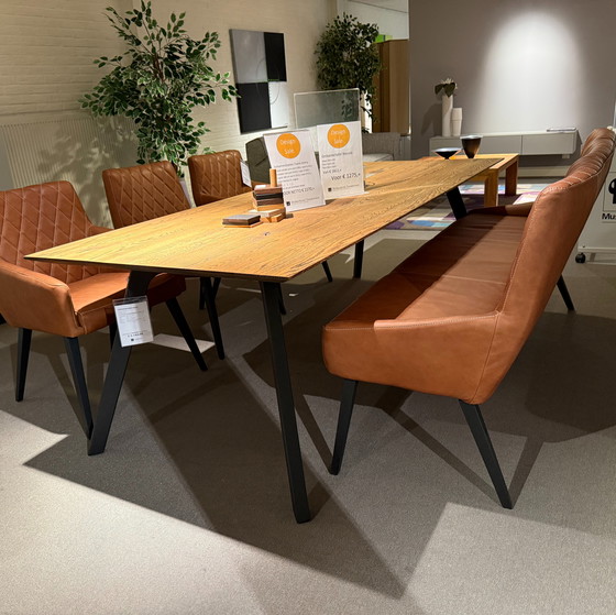 Image 1 of Sedia da pranzo Nouvion Jimi (set di 3) con panca da pranzo