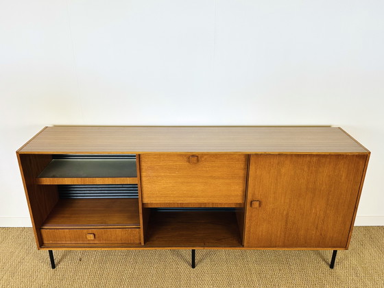 Image 1 of Enfilade haute scandinave en teck 1960