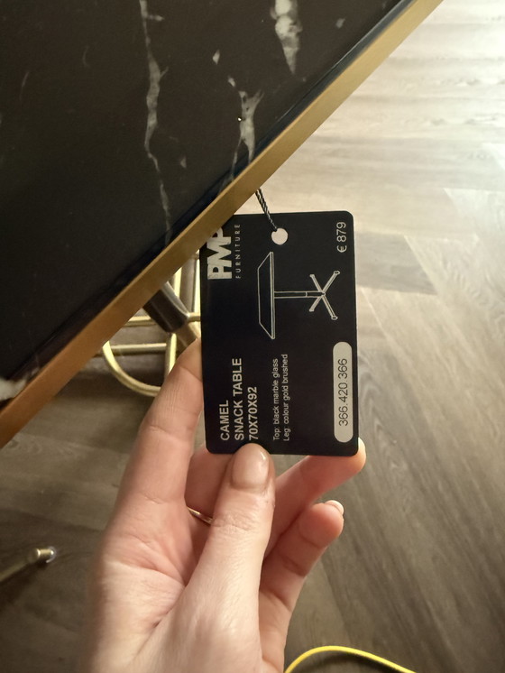 Image 1 of Bartafel/snacktafel marble class top PMP rond & vierkant 