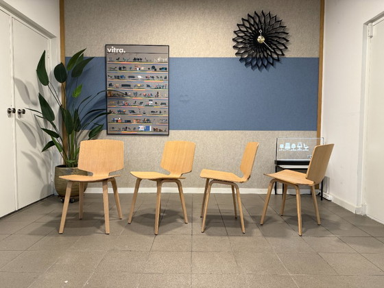 Image 1 of Bolia | Valby Esszimmerstuhl | Eiche | 4er-Set