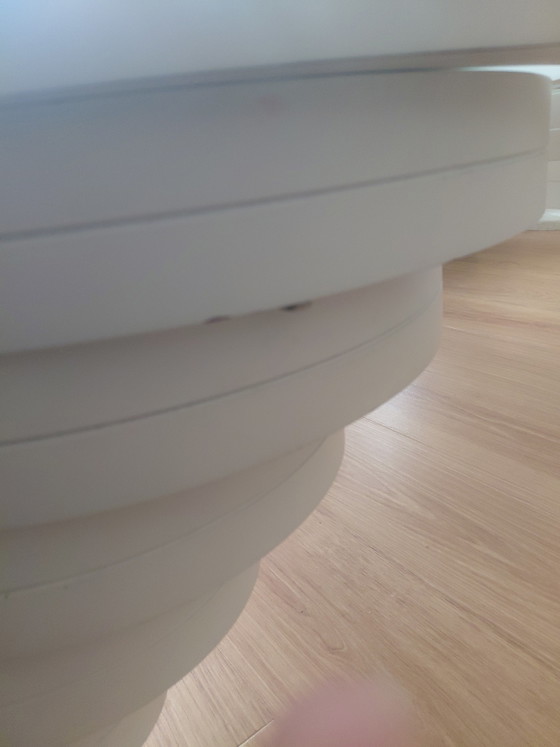 Space Age Salontafel Met Rookglas – Metaal & Hout – Metal, Wood (photo 6 of 10)