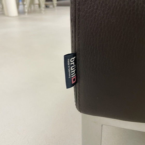 Image 1 of Sillón/taburete Brühl Tomo, cuero marrón, sillón, diseño cor sede