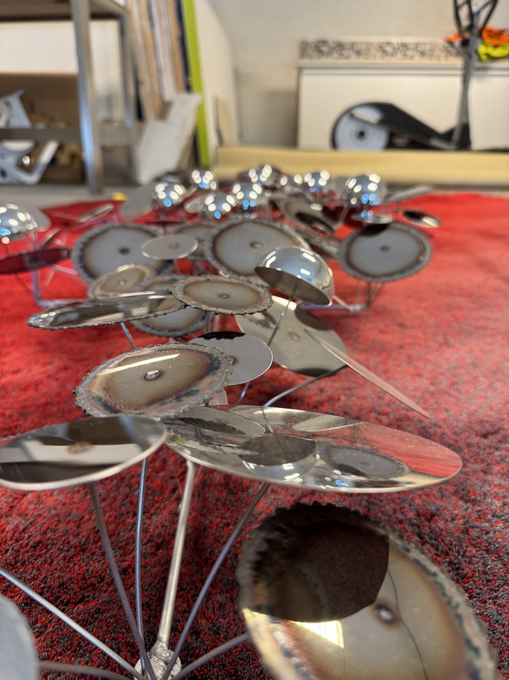 Artisan Raindrops Silber – Wanddekoration (photo 4 of 6)