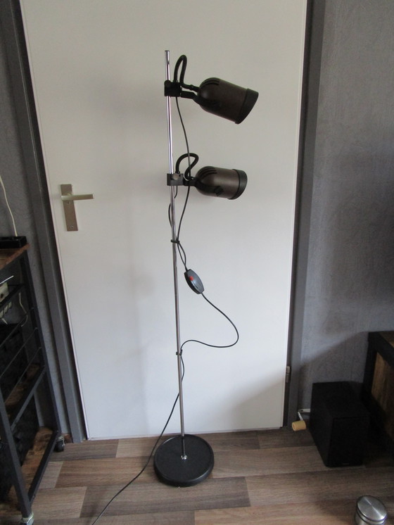 Image 1 of Bellissima lampada da terra anni '70 con 2 faretti