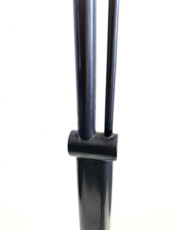 Image 1 of Italienische Halogen Stehleuchte Bogenleuchte Muranoglasschirm von Missoni 80er