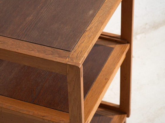 Vintage side table in wood – Central Europe, circa 1960 – Mid Century Modern (photo 17 of 40)