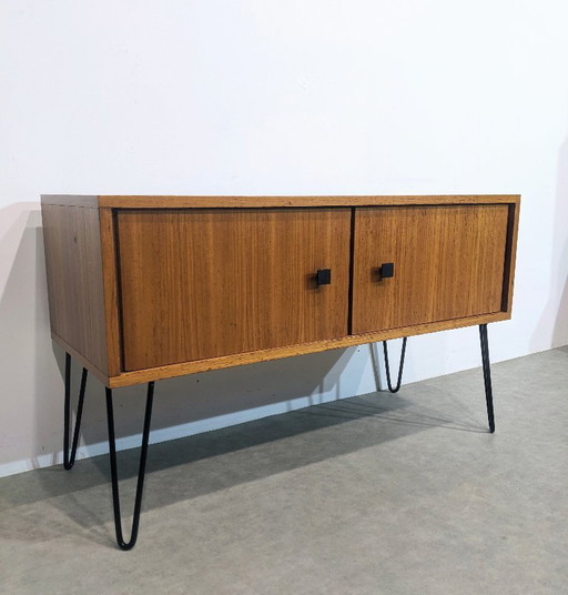 Lowboard, Vintage TV-Schrank MDK 1960er Jahre