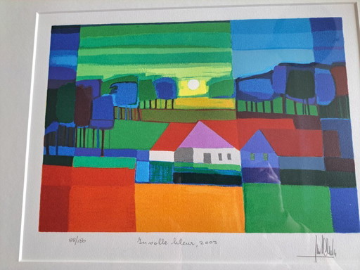 Serigrafía de Ton Schulten - A todo color, 2003