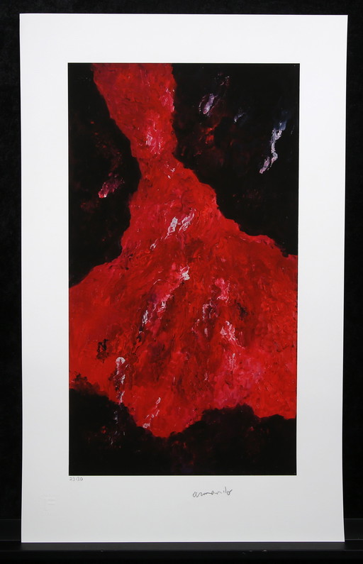 Armando - Red robe - Giclée - Hand signed