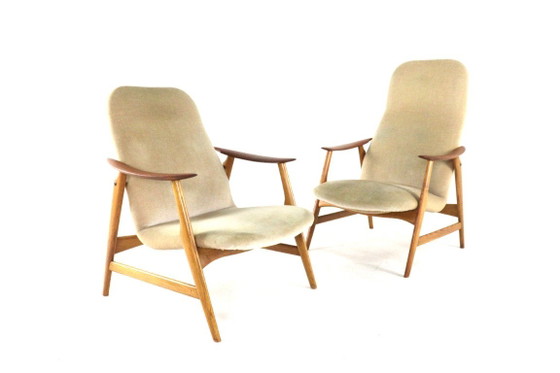 Frode Braathen and Hans Brattrud for Dokka Möbler Armchair Model 500 - Lowback Armchair – Dokka mobler, Wood (photo 10 of 18)