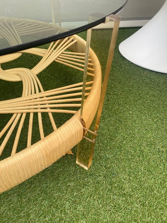 Image 1 of Table basse design de l'ère spatiale, très belle