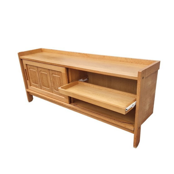 Image 1 of Vintage dressoir in licht eikenhout, Guillerme en Chambron