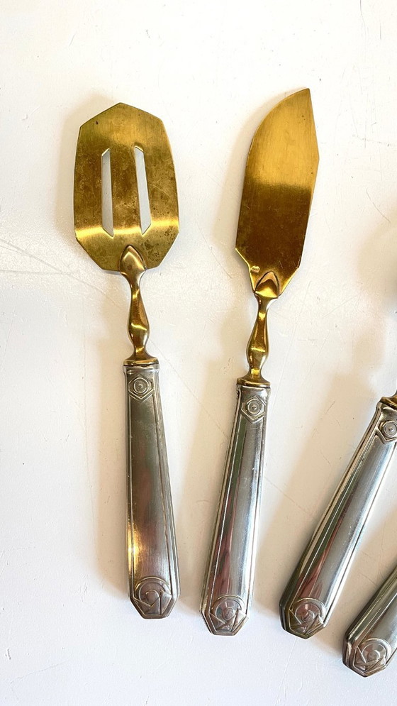 Image 1 of Service à DESSERT Art Déco