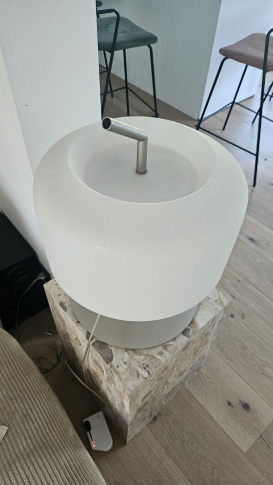 Design Lamps Christian Deuber UP5 + UP12, Table lamps, Glass, Metal, Silver (photo 2 of 15)