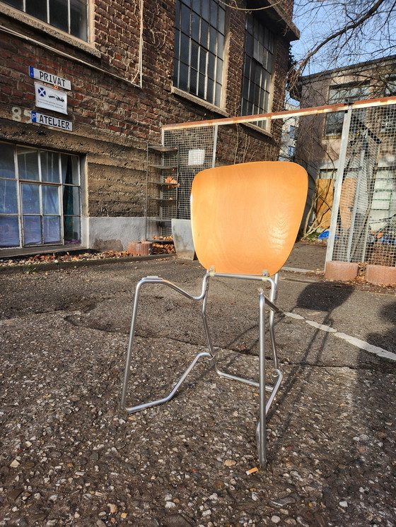 Image 1 of Alu-Flex Esszimmerstühle d'Armin Wirth – Classique du design