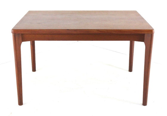 Image 1 of Henning Kjaernulf for Vejle extendable dining table table Danish vintage