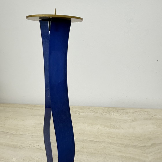 Image 1 of Lucite Cec Lepage Stil Lucite Kerzenständer, 1980er