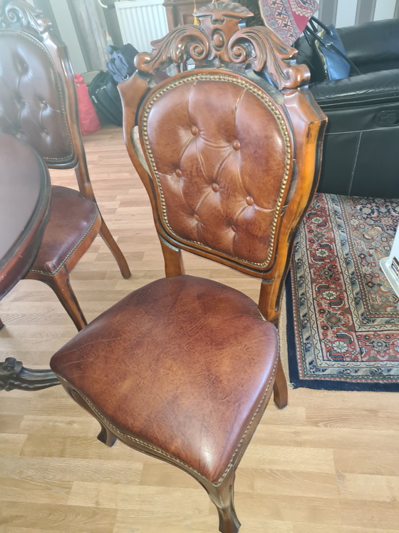 Image 1 of Set of walnut furniture