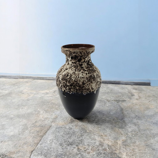 Scheurich Fat Lava Vase 241-47 Floor Vase 70s Vintage