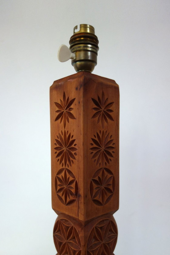 Basi per Lampade in Pino Arte Popolare Alte Alpi Anni '70 – Lampade da tavolo, Wood, Rustic (photo 7 of 14)