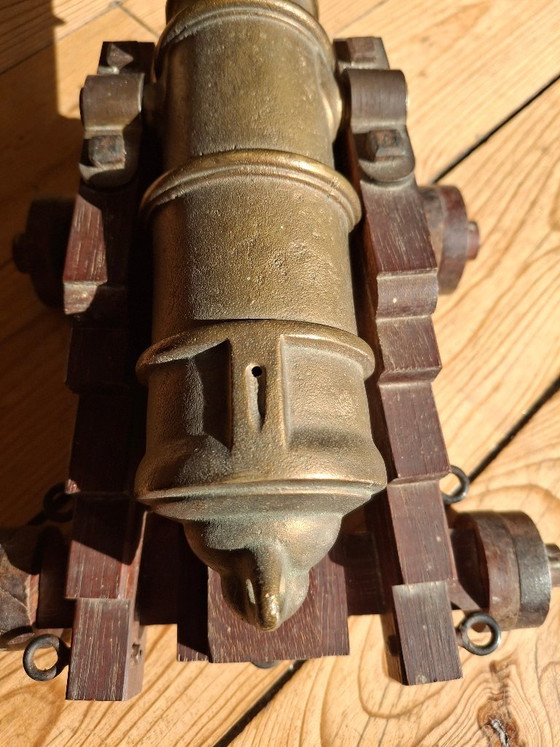 Riproduzione Grande Cannone in Bronzo 34 cm – Oggetti decorativi (photo 16 of 29)