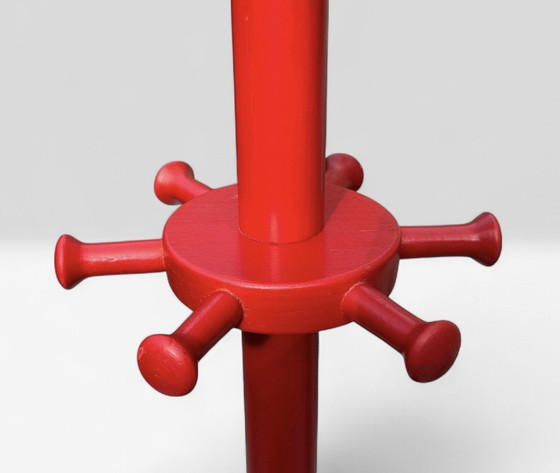 Vintage Deens Design Icoon |Kinderkapstok | Nanna Ditzel For Poul Kold | Jaren '60 – Kapstokken, Wood (photo 7 of 14)