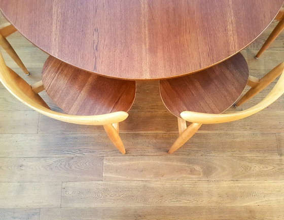 Image 1 of Dining room set by Hans J. Wegner for Fritz Hansen