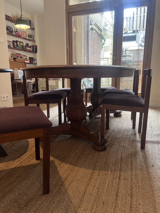 Image 1 of Houten eettafel