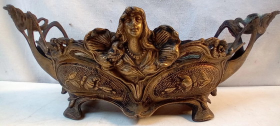 Image 1 of Brass Jardinière