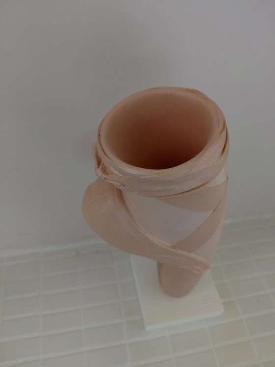 Image 1 of Antartidee “Ballet Dancer Shoes” Vase – Italian Design Object