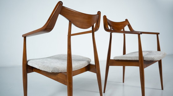 Image 1 of Pair Of Armchairs By Heczendorfer László, Hungary, 1960