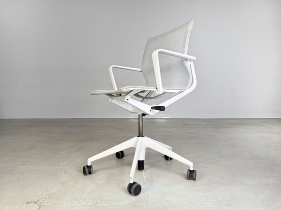 Image 1 of Sillón de oficina original Vitra Physix Trioknit gris sillón gris