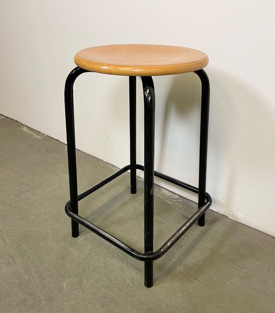 Image 1 of Vintage Industrial Italian Stool, 1970s