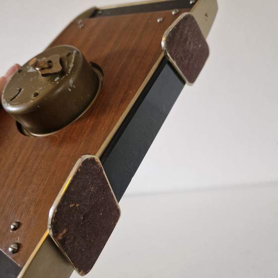 Image 1 of Vintage klok Metamec mantelklok opwindbare klok