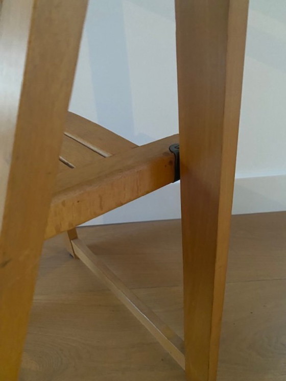 Image 1 of Klapstoel Vintage Beukenhout