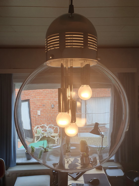 Image 1 of A Large Vintage Space Age Pendant Lamp