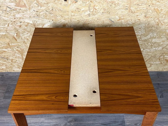 Image 1 of 60's 70's Teak Dining Table Table de salle à manger Par Burchardt-Nielsen Made In Denmark