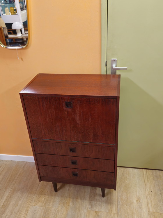 Image 1 of Cassettiera vintage, mobile bar, mobile bar con specchio