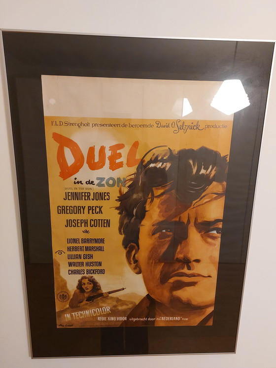 Image 1 of Affiche originale du film Duel au soleil 1946/1947