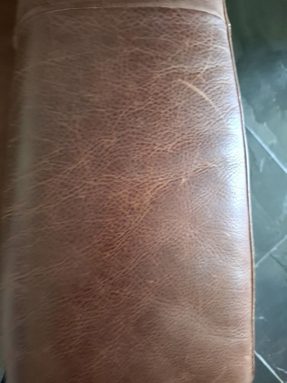 Image 1 of Fauteuil Longa in YAK-leder van Gerard van den Berg